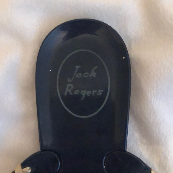 Navy and Gold Jack Rogers - Picture 3 of 3